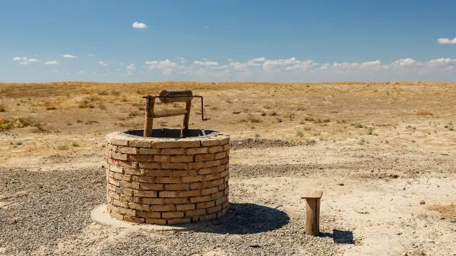 stone well